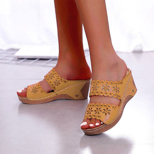 Sandales et Mules à Talons Compensés